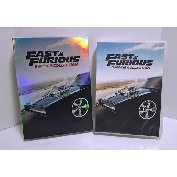 2017 UNIVERSAL STUDIOS FAST & FURIOUS 8 MOVIE COLLECTION W/ BONUS EXTRAS DISC - Picture 4 of 6